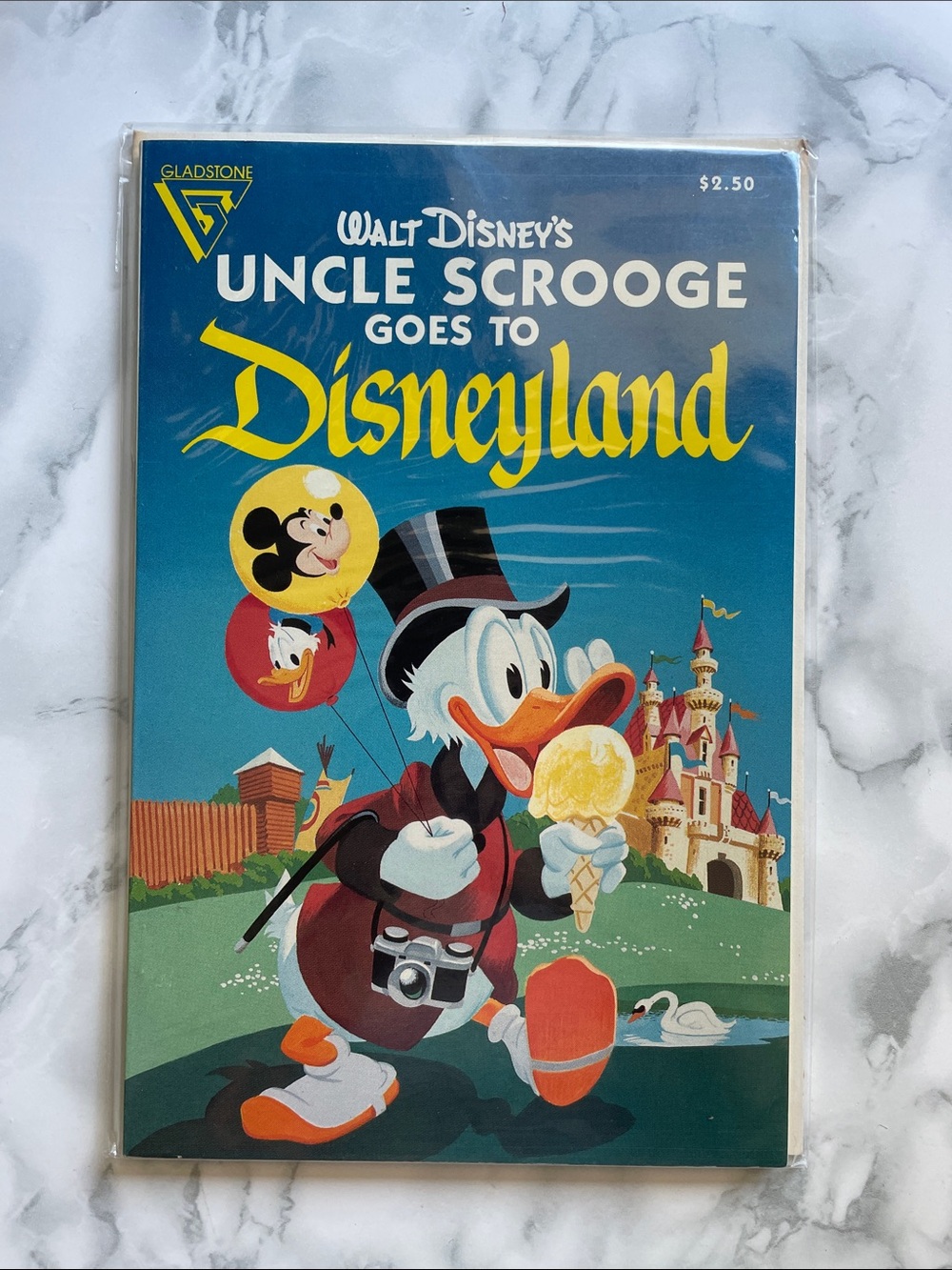 Vintage Uncle scrooge goes to disneyland - comic 1995
